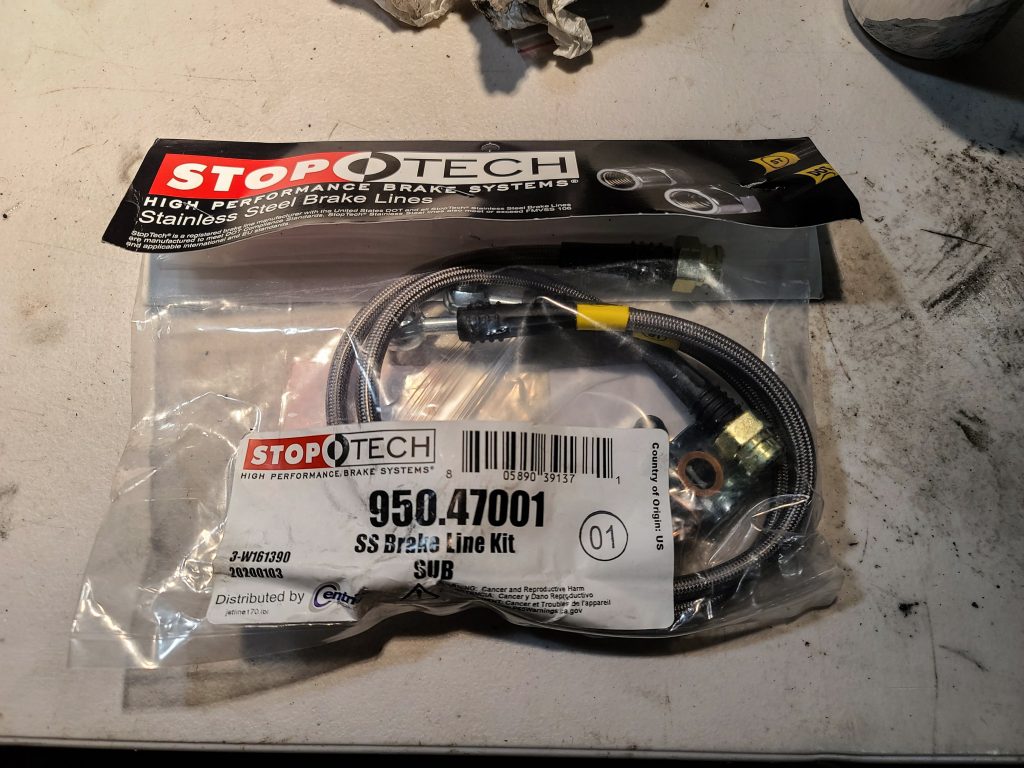 stoptech brake kit